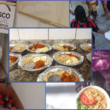 Projeto Cestas Básicas ajuda coletivo a alimentar moradores de rua