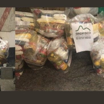 DS/Rio recebe agradecimento por cestas básicas entregues em Santo Amaro