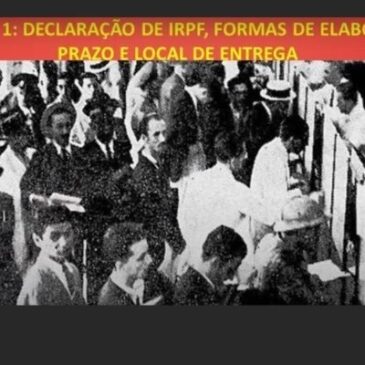 Centenário do IR: passado e presente do principal imposto do País