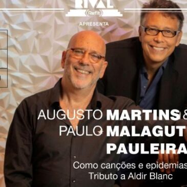 Auditor-Fiscal Augusto Martins convida para show com novo álbum no Teatro Rival