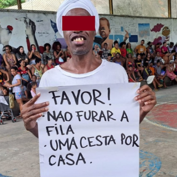 DS/Rio leva doações aos moradores da comunidade do Cerro-Corá