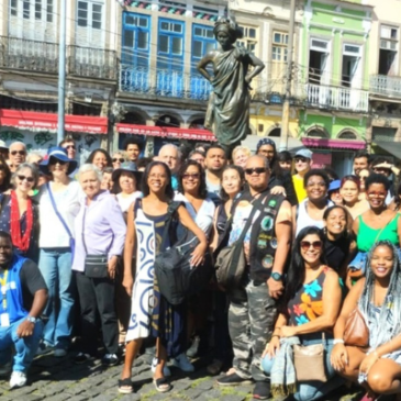 Filiados percorrem a rota cultural do Rio que celebra herança africana no Brasil