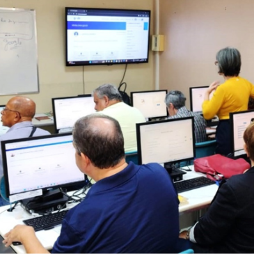 Inclusão digital: treinamento desta quarta-feira (24/7) prioriza navegação no Sou.Gov e site sindical
