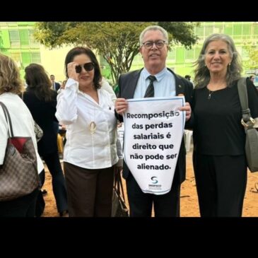 Ato público reúne filiados em Brasília na retomada do estado de mobilização (31/7)