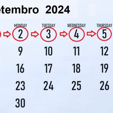 DS/Rio informa calendário de eventos sindicais da primeira semana de setembro