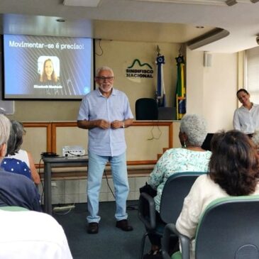 Em palestra na DS/Rio, especialista fala sobre benefícios do exercício físico para saúde e longevidade